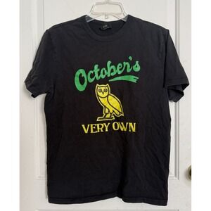 OVO Octobers Very Own Drake Shirt Mens Medium Crewneck Short Sleeve Tee Owl Logo